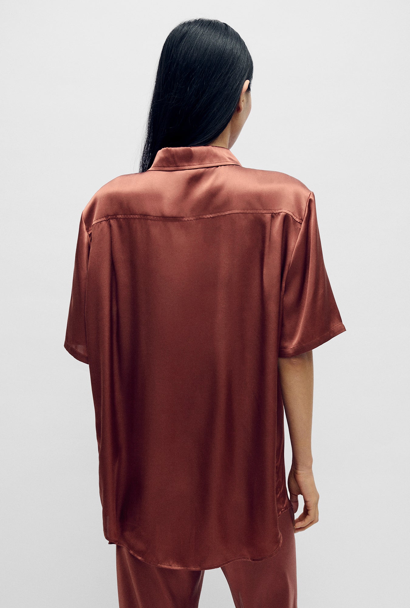 SHORT SLEEVE BOYFRIEND SHIRT 2.0 CANYON